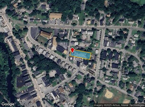 29 Cross Pl, Northbridge, MA Parcel Map