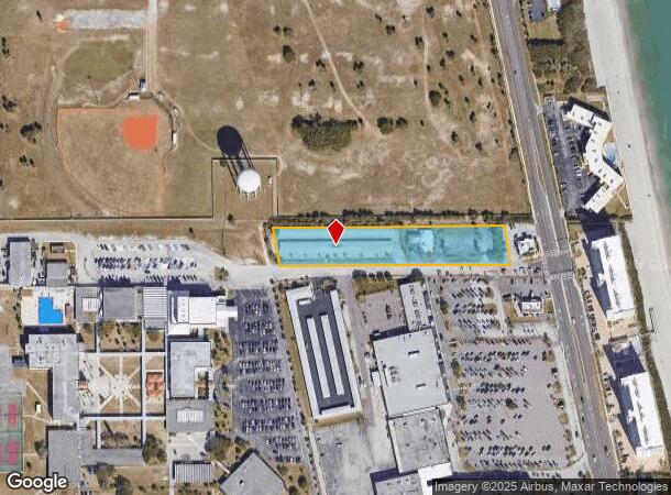 100 Scorpion Ct, Satellite Beach, FL Parcel Map