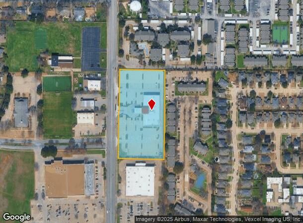 1300 N Main St, Euless, TX Parcel Map