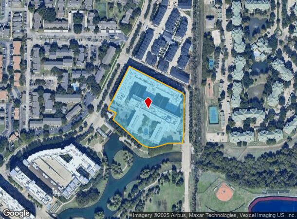  3990 Vitruvian Way, Addison, TX Parcel Map