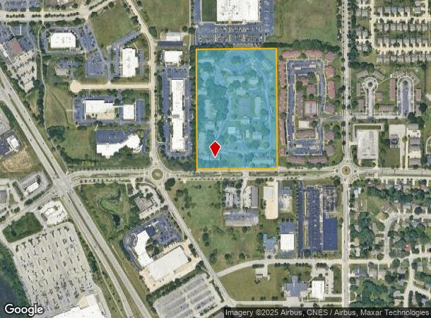 3005 Courthouse Dr W, West Lafayette, IN Parcel Map