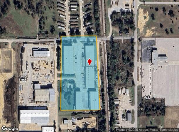  2429 Industrial Rd, Sapulpa, OK Parcel Map