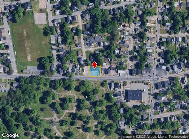  322 Centre St, Brockton, MA Parcel Map
