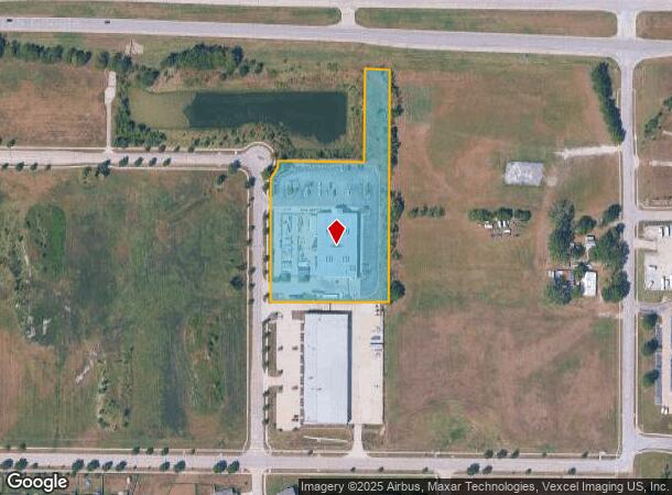2420 Fairfield Dr, Lawrence, KS Parcel Map