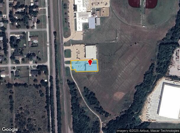 620 S Central St, Ferris, TX Parcel Map