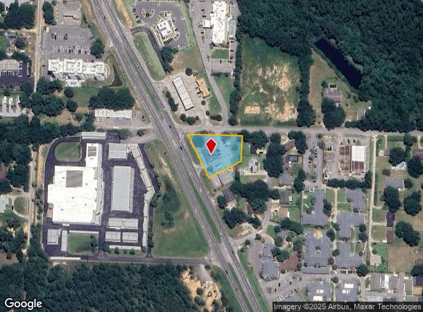 7850 Pine Forest Rd, Pensacola, FL Parcel Map