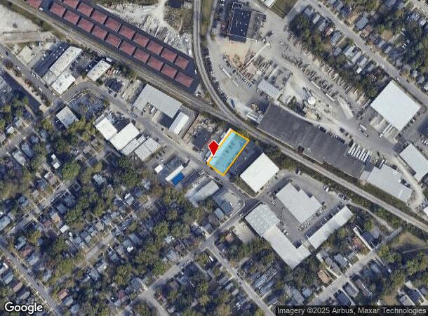  941 National Ave, Lexington, KY Parcel Map