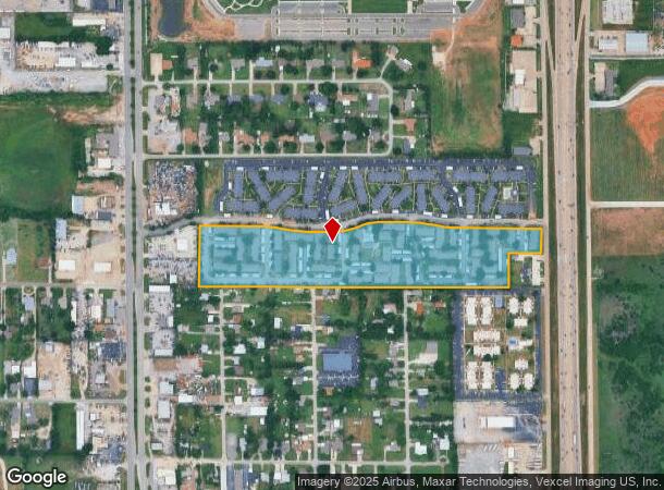 9516 S Shields Blvd, Moore, OK Parcel Map