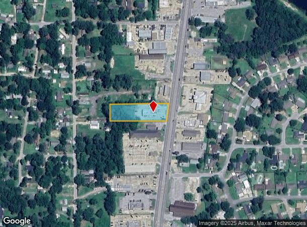  1105 N Main St, Vidor, TX Parcel Map