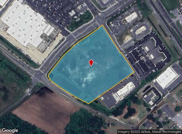 30250 Commerce Dr, Millsboro, DE Parcel Map