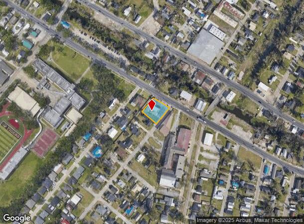  7370 Main St, Houma, LA Parcel Map
