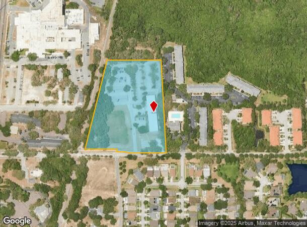 247 E Curlew Pl, Tarpon Springs, FL Parcel Map