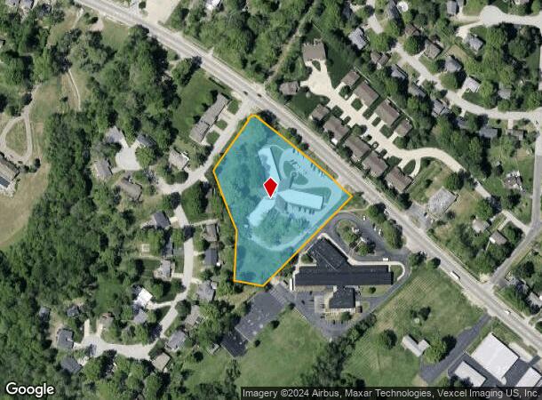  1623 W Delmar Ave, Godfrey, IL Parcel Map