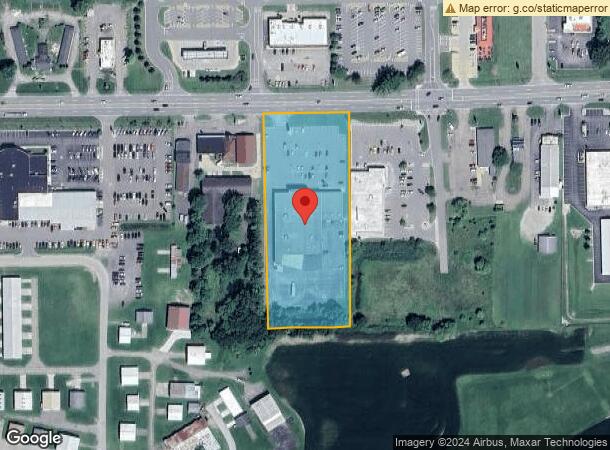  1580 E M 21, Owosso, MI Parcel Map