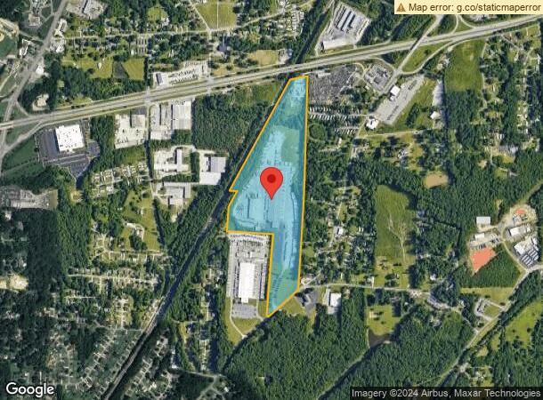  1660 Blair St, Thomasville, NC Parcel Map