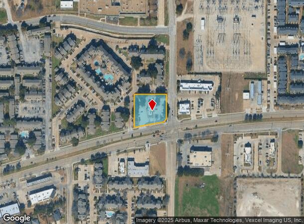  2125 E Pioneer Pkwy, Arlington, TX Parcel Map