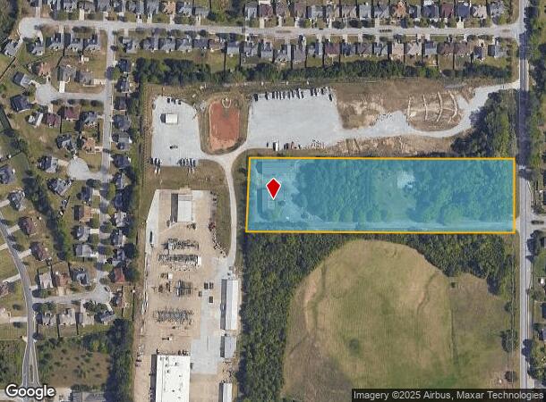  9497 Thornton Blvd, Jonesboro, GA Parcel Map