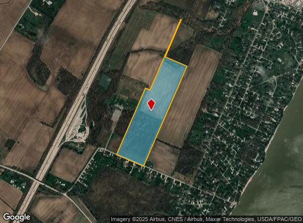  6280 Lighthouse Rd, Monroe, MI Parcel Map