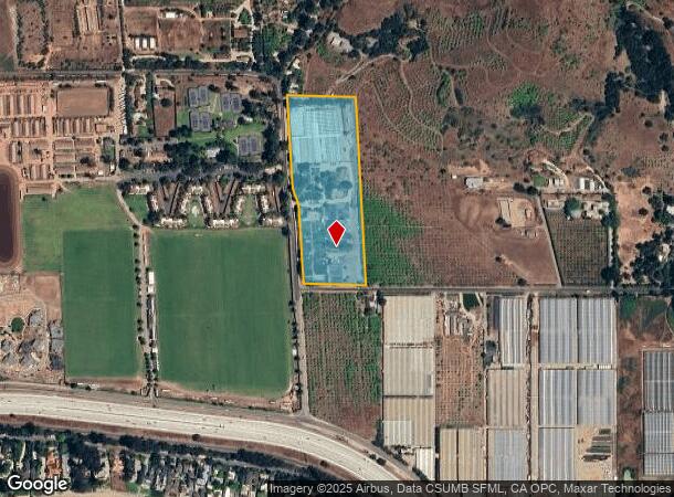 3376 Foothill Rd, Carpinteria, CA Parcel Map