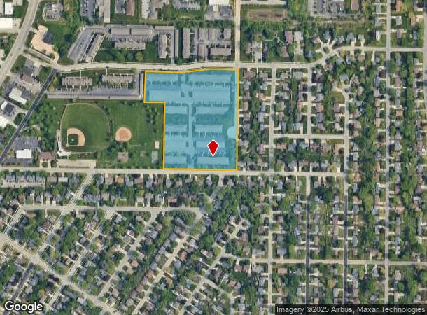1340 Geneva Rd, Menasha, WI Parcel Map