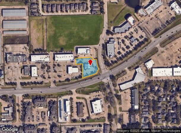 9527 Broadway St, Pearland, TX Parcel Map