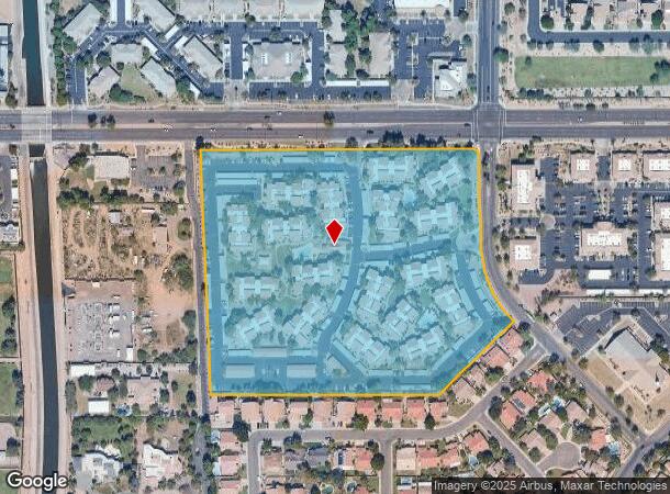 3225 E Baseline Rd, Gilbert, AZ Parcel Map