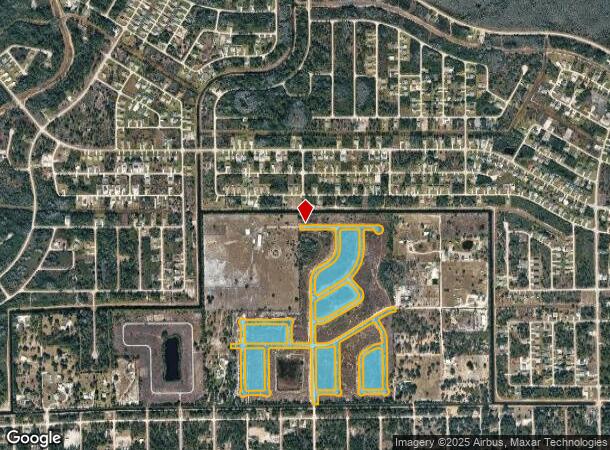  Right Of Way, Lehigh Acres, FL Parcel Map