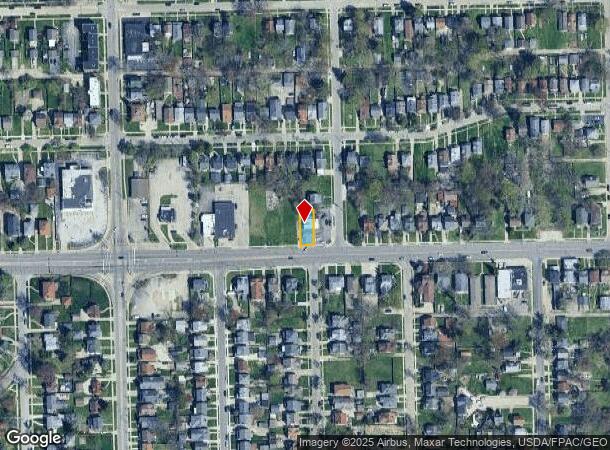  1802 W Bancroft St, Toledo, OH Parcel Map