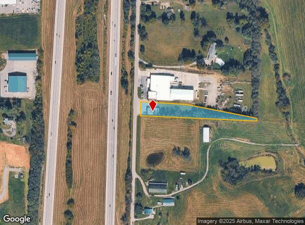  3325 Colonel Rd, Richmond, KY Parcel Map