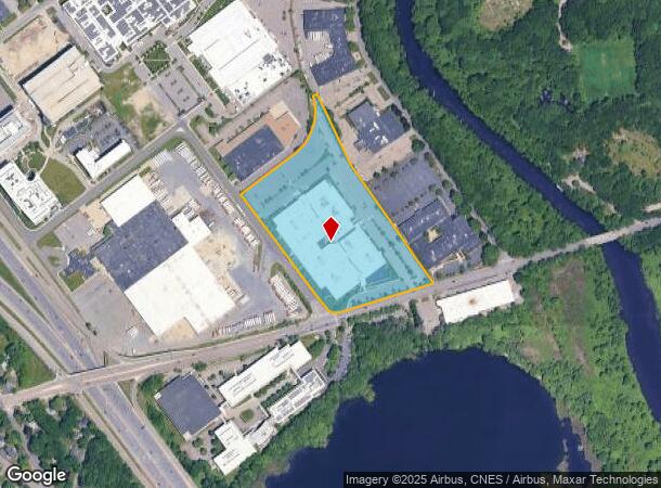 117 Kendrick St, Needham Heights, MA Parcel Map