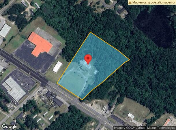  1235 Five Chop Rd, Orangeburg, SC Parcel Map