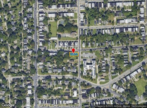 545 Wyanoke Ave, Baltimore, MD Parcel Map