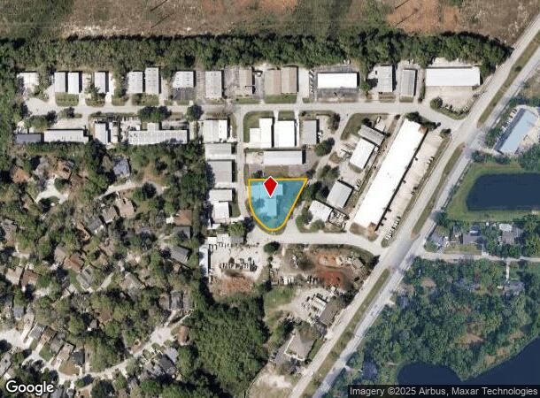 1607 Cherrywood Ln, Longwood, FL Parcel Map