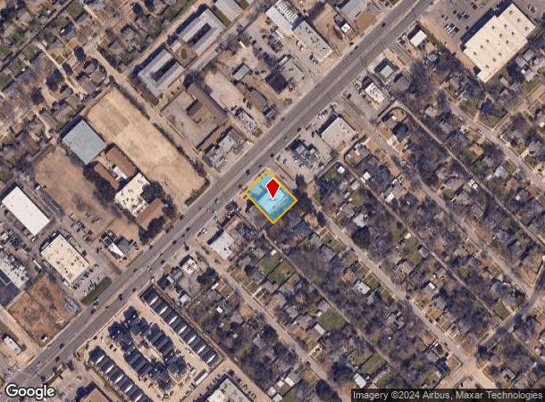  10222 Garland Rd, Dallas, TX Parcel Map