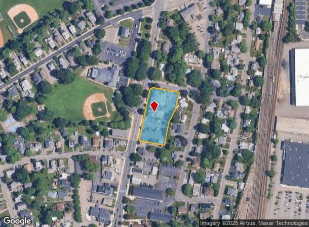 798 Washington St, Braintree, MA Parcel Map