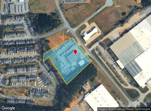  180 Princeton Blvd, Adairsville, GA Parcel Map