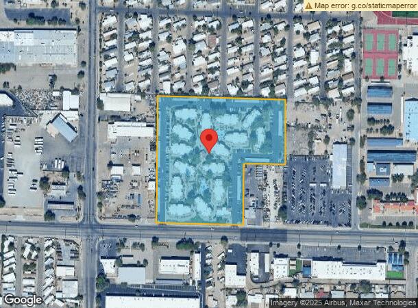  1550 W Prince Rd, Tucson, AZ Parcel Map