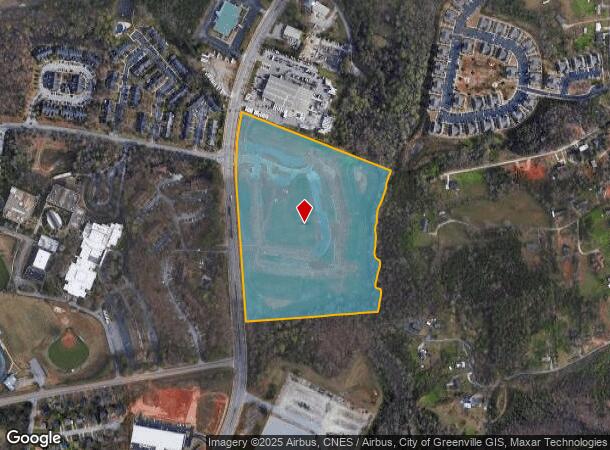 301 Fairforest Way, Greenville, SC Parcel Map
