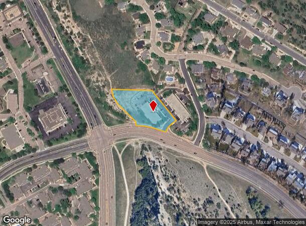 1920 Vindicator Dr, Colorado Springs, CO Parcel Map