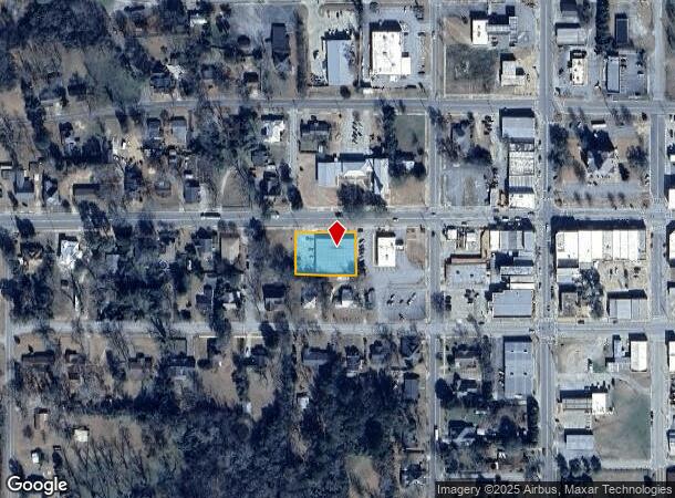 2484 W Elm St, Wrightsville, GA Parcel Map