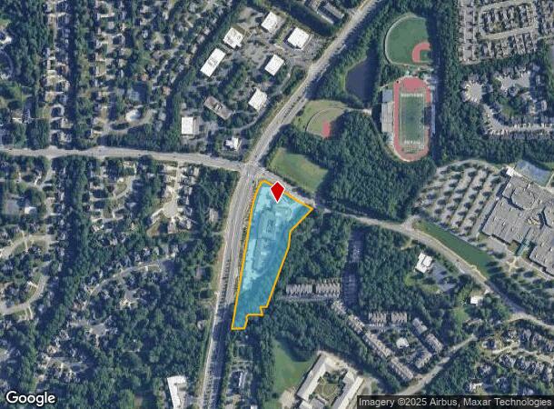  10595 Medlock Bridge Rd, Duluth, GA Parcel Map