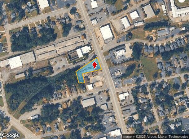  1615 N Main St, Anderson, SC Parcel Map