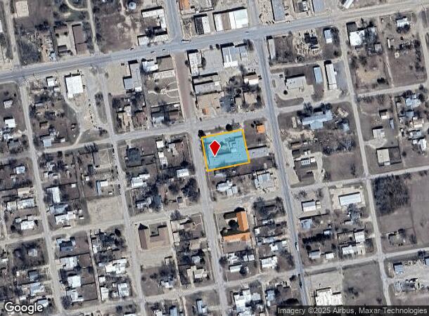 201 Cypress St, Roscoe, TX Parcel Map