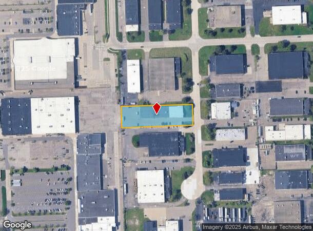 375 Robbins Dr, Troy, MI Parcel Map