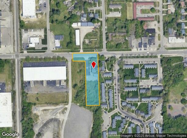  2830 Lippincott Blvd, Flint, MI Parcel Map