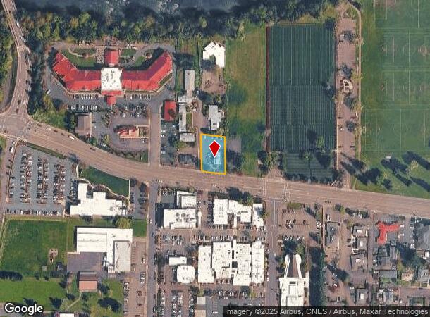  1844 W Harvard Ave, Roseburg, OR Parcel Map