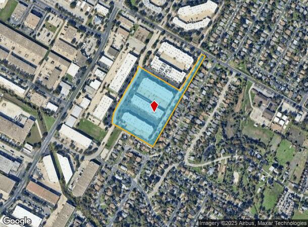  1825 Kramer Ln, Austin, TX Parcel Map
