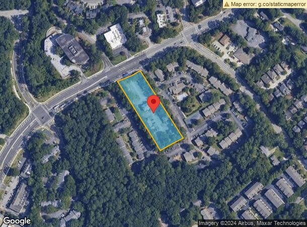  8097 Roswell Rd, Atlanta, GA Parcel Map