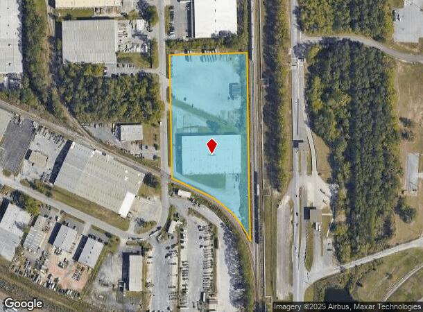 923 Commerce Cir, Hanahan, SC Parcel Map