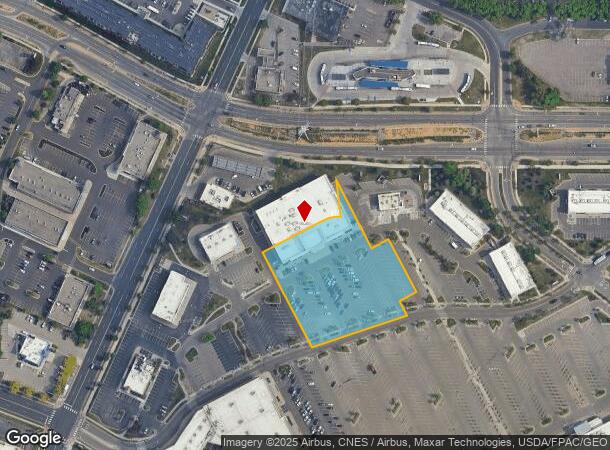 1500 Shingle Creek Xing, Minneapolis, MN Parcel Map